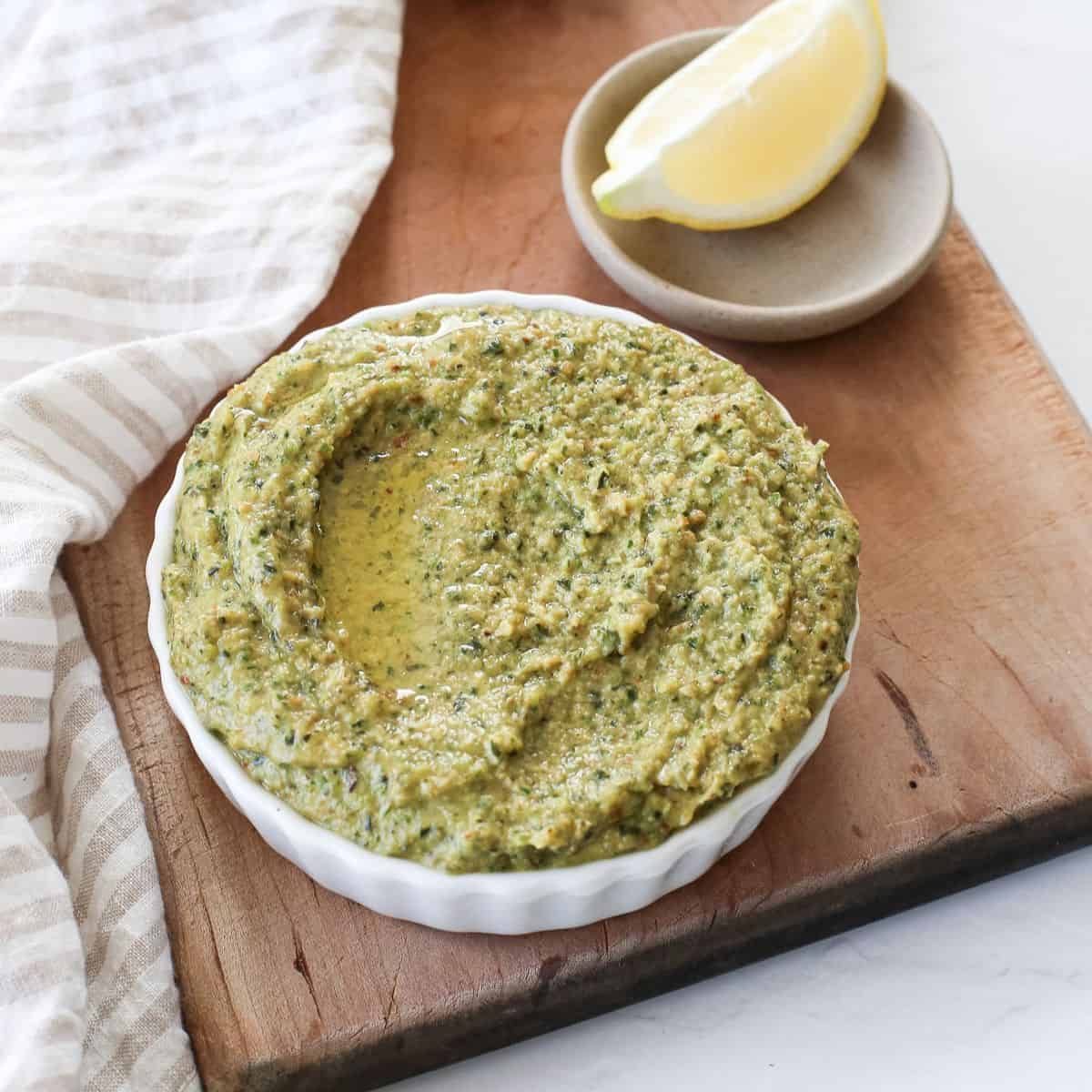 Pesto Di Zucchine (Zucchini Pesto) - A Nourishing Plate