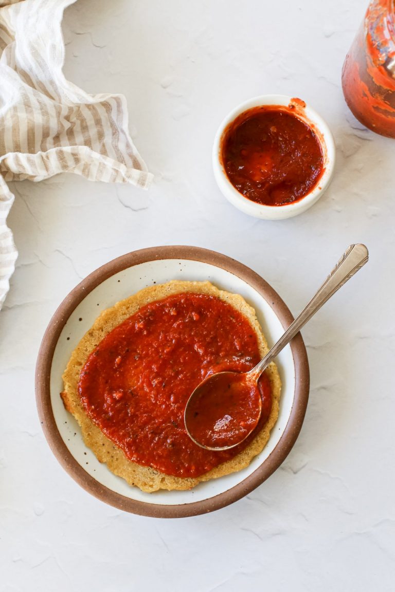 Tomato Paste Pizza Sauce - A Nourishing Plate