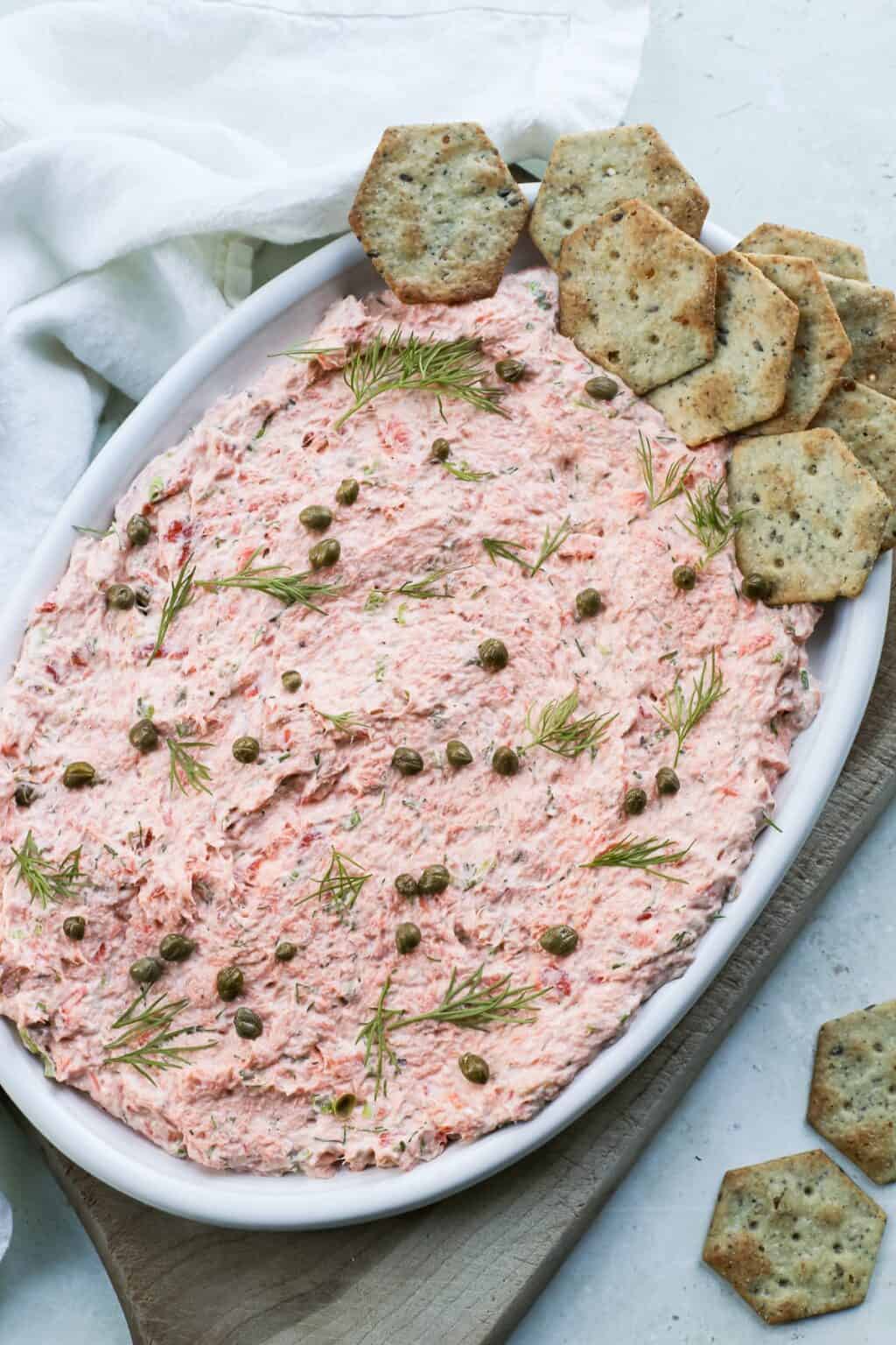 Smoked Salmon Dip Without Cream Cheese (Dairy Free) - A Nourishing Plate