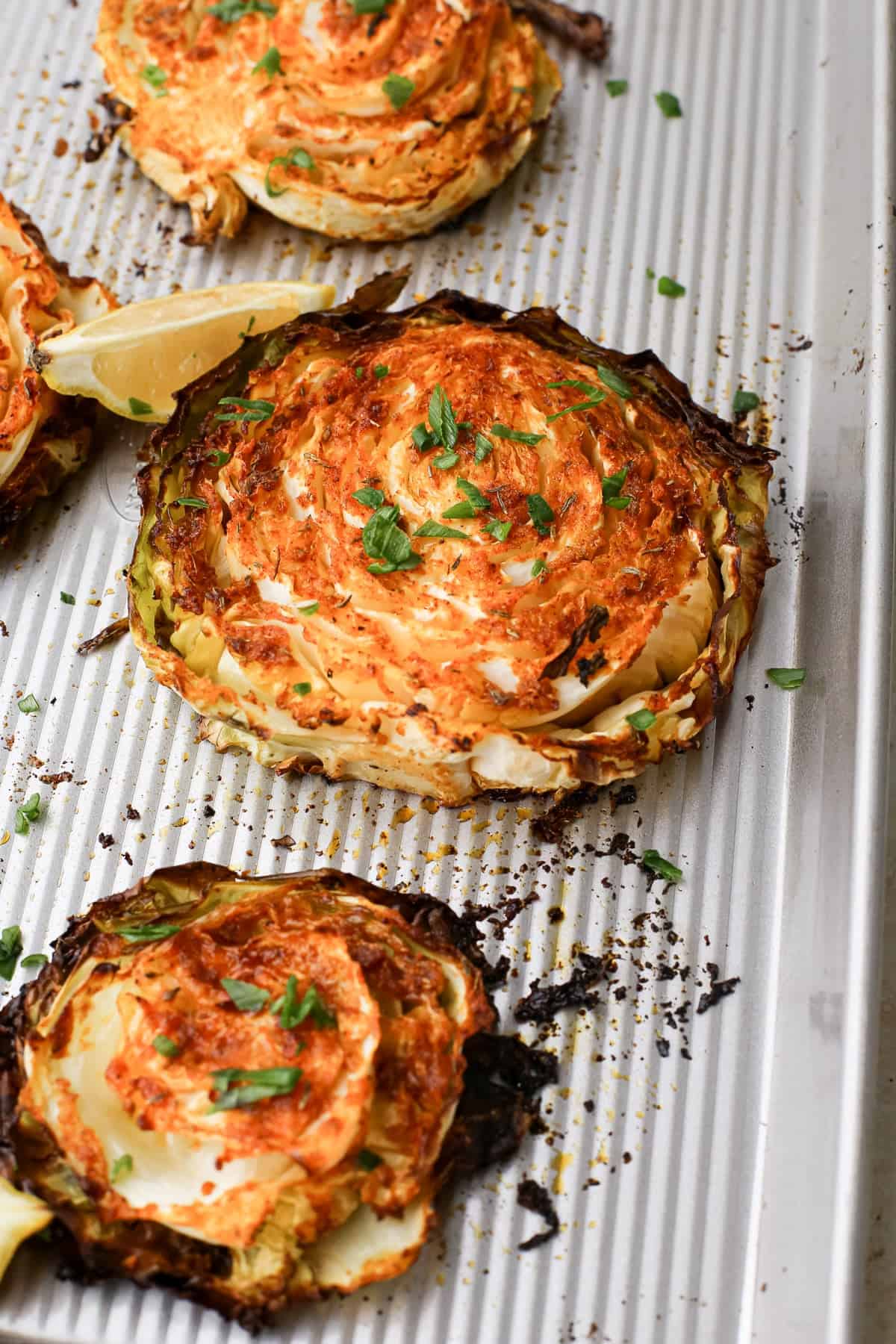 Easy Oven Roasted Cabbage Steaks - A Nourishing Plate